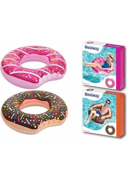 Renkli ve Çeşitli Lezzetli Simit ve Donut 107 Cm, Keyifli Anlar Için Ideal! modelleri