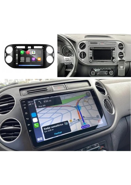 Volkswagen Tiguan Android Multimedya Sistemi 4-64 For-X (2007-2015)