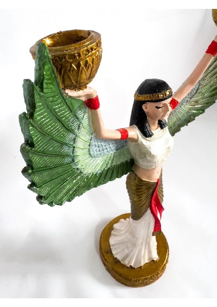 Çok Renkli Polyester Şamdan, Şık ve Modern Dekoratif Aksesuar modelleri