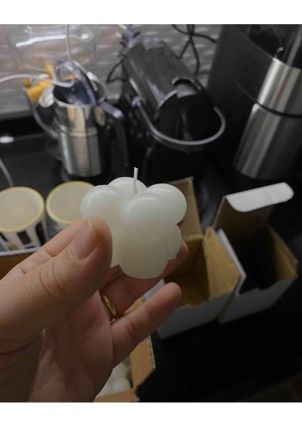 Beyaz Mum Mükemmel Ortam Yaratıcı Aydınlatma Dekorasyon Parfümlü modelleri