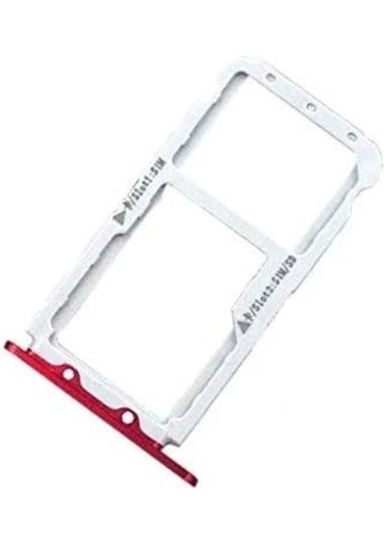 Honor Uyumlu 8 Pro Sim Kart Yuvası Sim Kart Çekmecesi Kırmızı Renk Ilanı