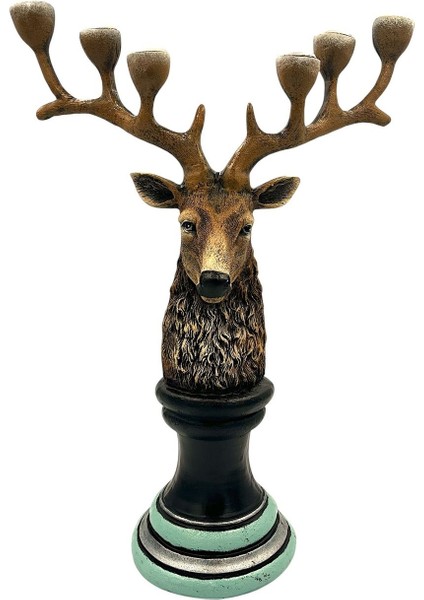 Turkuaz Geyik Şamdan, Şık ve Doğal Dekorasyon Için Ideal Seçim fiyatları