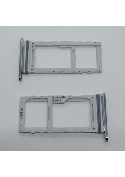 Samsung Note 10 Plus Note 10+ Sim Kart Yuvası Sim Kart Çekmecesi Gümüş Renk