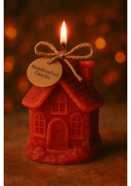 Kırmızı Dekoratif Mumlar, Şık ve Sıcak Atmosferler Yaratır