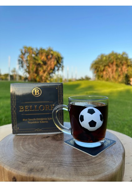 Futbol Toplu Özel Çay Kahve Bardağı Fincan Kupa 340 cc fiyatları