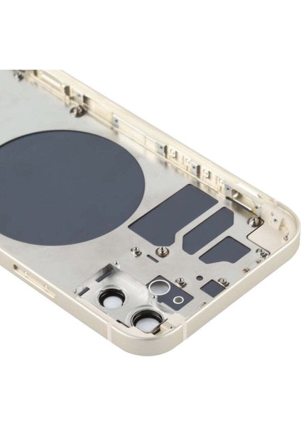 iPhone 12 Kasa Boş Yan Tuşlar Kamera Lensi Kasa Boş (Beyaz) fırsatları