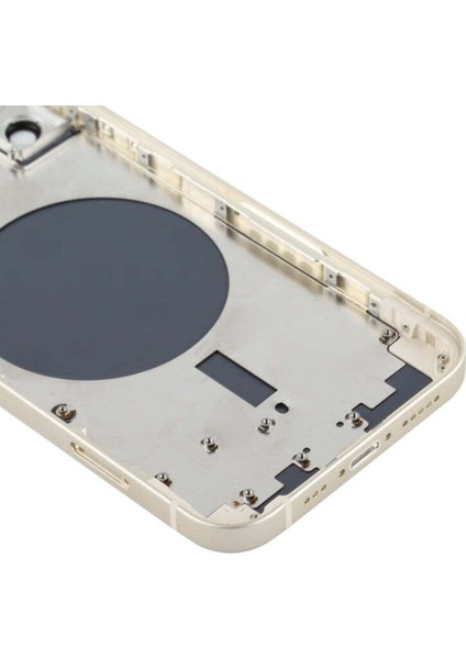 iPhone 12 Kasa Boş Yan Tuşlar Kamera Lensi Kasa Boş (Beyaz) indirimleri