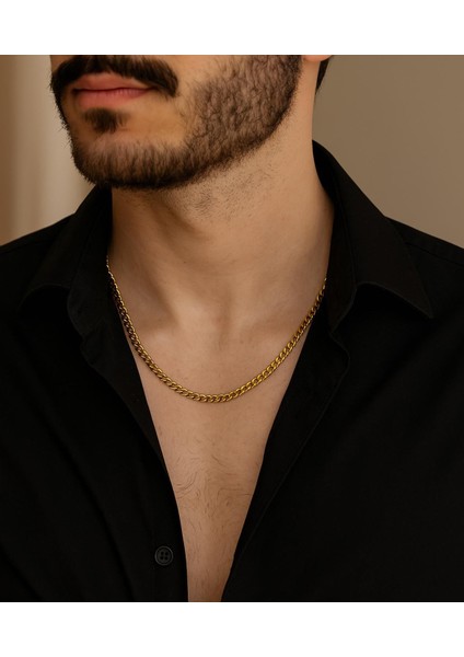 Eşref Tek Kolye Kararmaz Gold