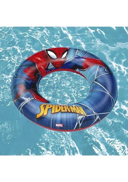 Kırmızı Örümcek Adam Çocuk Yüzme Simidi 3-6 Yaş, Güvenli ve Eğlenceli Kullanım