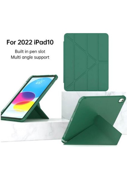 Ipad Air 4 / 5 / 6 11 Inç ve 10.9 Inç 2020 / 2022 / 2024 / 2025 Uyku Modlu Kılıf Ekran Koruyucu + Dokunmatik Kalem fırsatları