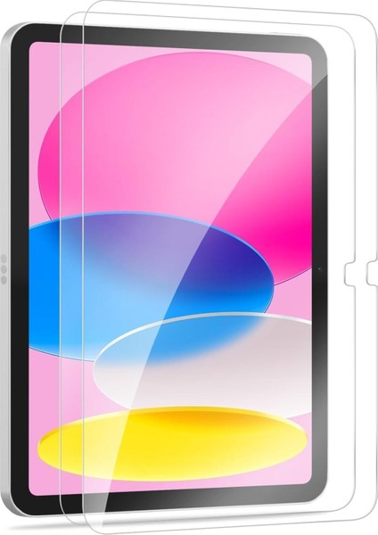 Ipad Air 4 / 5 / 6 11 Inç ve 10.9 Inç 2020 / 2022 / 2024 / 2025 Uyku Modlu Kılıf Ekran Koruyucu + Dokunmatik Kalem