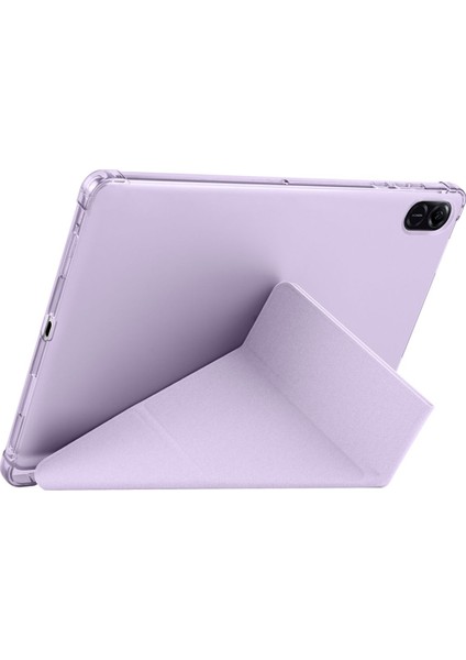 Huawei Honor Pad X8A 11 Inç Uyumlu Akıllı Kapak Kalem Bölmeli Tri Folding Tablet Kılıfı fırsatları