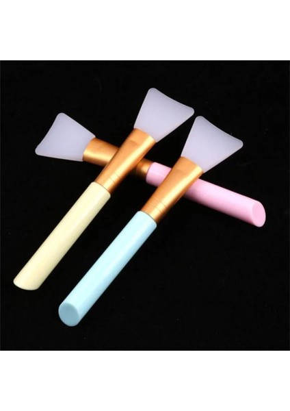 Çok Renkli Silikon Maske Uygulama Spatulası - Güzel ve Pratik Kullanım