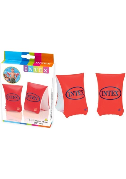 Kırmızı Çocuk Kolluk 30X15 Cm, Güvenli ve Renkli Koruma Aksesuarı