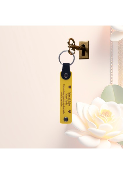 Özel Organizasyonlar Için Üzerine Isim ve Mesaj Yazılabilen, 50' Li Hediyelik Anı Anahtarlıkları