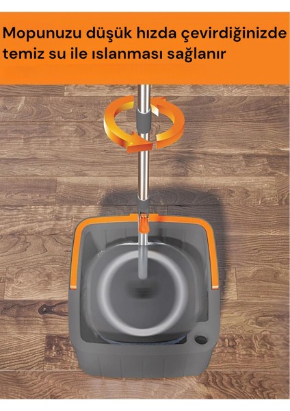 Mikrofiber Temizlik Seti, Su Ayrımı, Kare Başlık, Yedek Bez Hediye modelleri