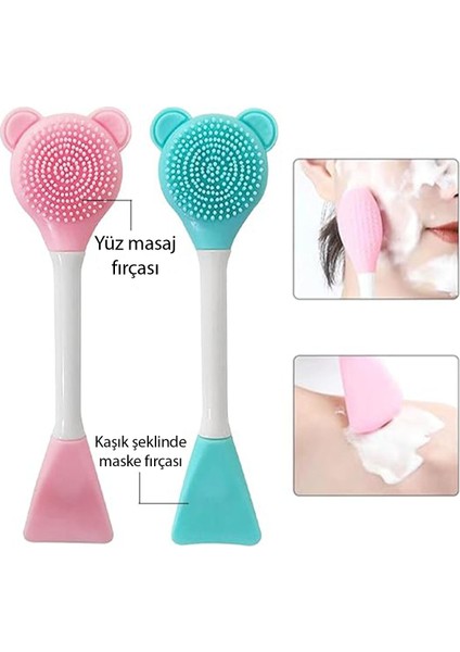 Renkli Çok Fonksiyonlu Silikon Yüz Temizleme Fırçası, Gözenek Temizleyici fırsatları