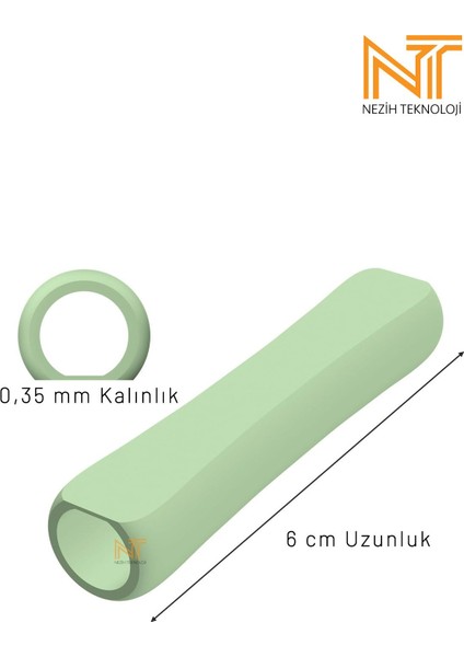 Pencil 1. Nesil / Pencil 2. Nesil / Pencil Usb-C / Pencil Pro Uyumlu Silikon Kalem Tutacağı