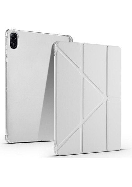 Huawei Honor Pad X8A 11 Inç Uyumlu Kalem Bölmeli Akıllı Kılıf Ekran Koruyucu Dokunmatik Kalem