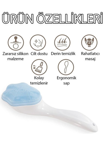 Yumuşak Silikon Yüz Temizleme Fırçası, Peeling ve Cilt Bakımı İçin Renkli Seçenekler