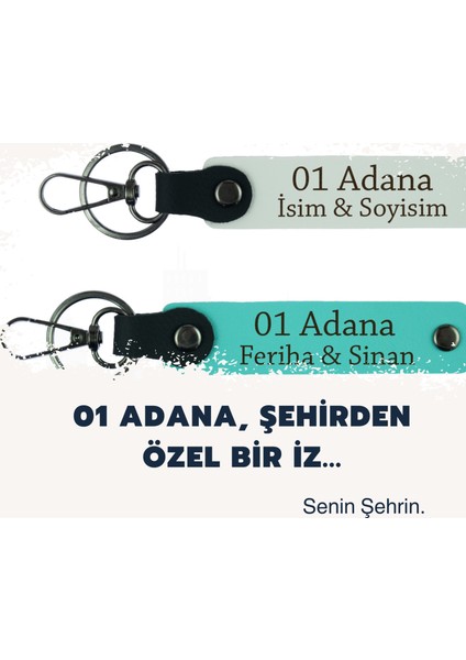 Pembe-Bordo, Kişisel Dokunuş Adana Hatırası Hediyelik Zarif Bir Şehir Esintisi Olan 2'li Anahtarlık fiyatları