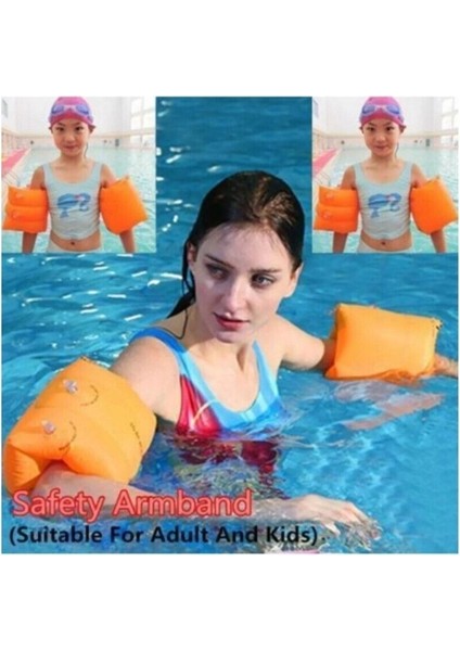Şişme Kolluk Yüzme, Her Yaşa Uygun, Güvenli ve Eğlenceli Su Aktivitesi Aksesuarı