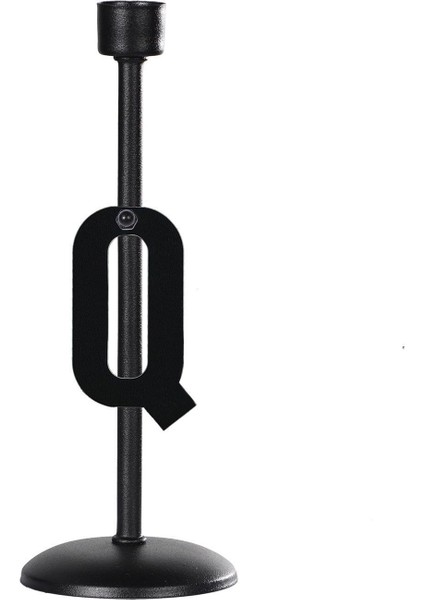 Şık Siyah Mumluk, Modern Dekorasyon Için Zarif Tasarım fiyatları