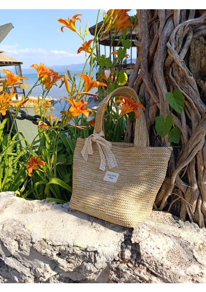 Victoriaa Hasır Kova Çanta / Hasır Çanta Kadın Hasır Kol / Omuz Çantası (En 25/40 Boy 27 Sap 50) fiyatları