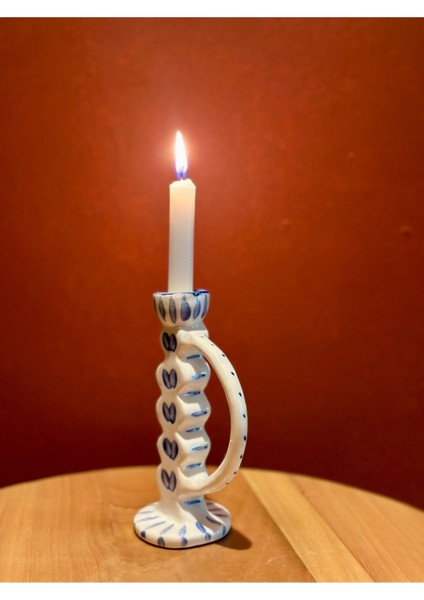 El Yapımı Seramik Masa Üstü Şamdan, Şık ve Modern Dekorasyon Parçası fiyatları