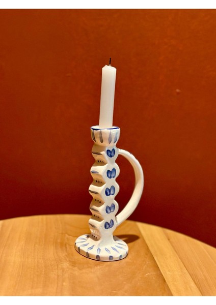 El Yapımı Seramik Masa Üstü Şamdan, Şık ve Modern Dekorasyon Parçası modelleri