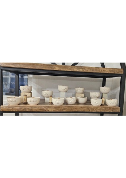 Beyaz Seramik Mumluk, Şık ve Zarif Ev Dekorasyonu Aksesuarı fiyatları