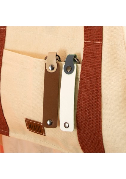 Hayvanları Seven Annelere Anlamlı Armağan, Kalpli Pati Desenli Deri Set, Koyu Turkuaz-Açık Kahve modelleri