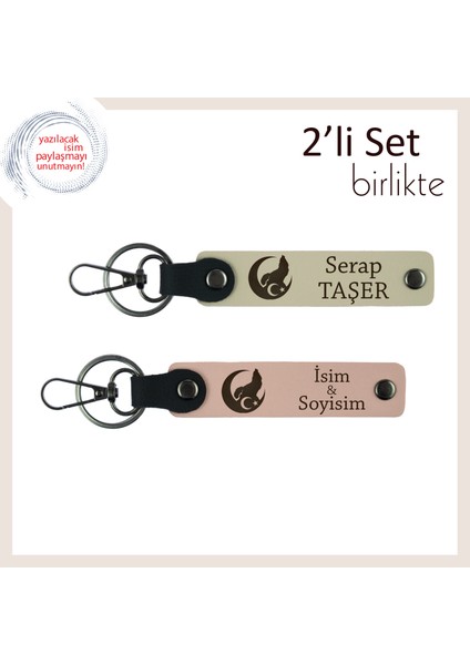 Romantizmin Milli Yüzü – Bozkurt ve Ayyıldız Desenli, Isme Yazılabilir Hediye, S Kahve-Yavru Ağzı