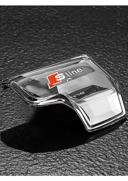 Audi Kristal Vites Topuzu Başlığı Sline Logolu Q7 Q8 A6 A7 A8 Uyumlu