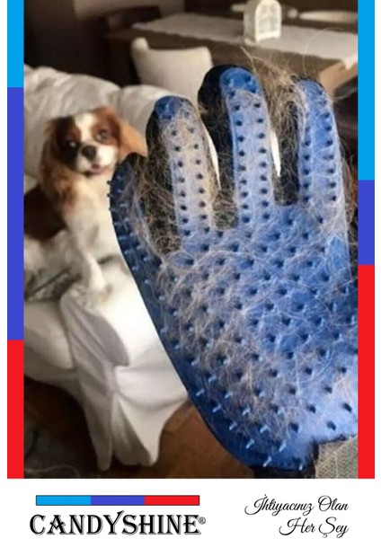 Yumuşak ve Etkili Evcil Hayvan Tüy Toplayıcı Eldiven, Masaj ve Temizleme Kolaylığı fiyatları