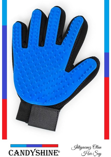 Yumuşak ve Etkili Evcil Hayvan Tüy Toplayıcı Eldiven, Masaj ve Temizleme Kolaylığı