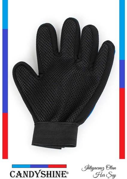 Yumuşak ve Etkili Evcil Hayvan Tüy Toplayıcı Eldiven, Masaj ve Temizleme Kolaylığı