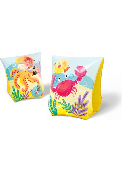 Renkli Deniz Yıldızı Temalı Çocuk Kolluğu, Eğlenceli ve Güvenli Su Oyunları Aksesuarı