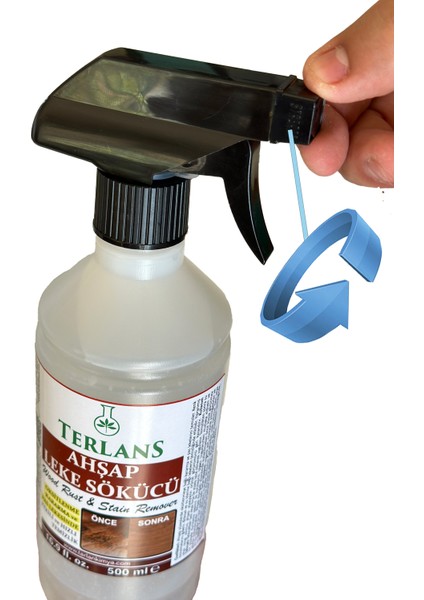 Ahşap Leke Sökücü 500 ml Oksitlenme Kararma ve Pas Lekesi Için Wood Rust And Stain Remover fiyatları
