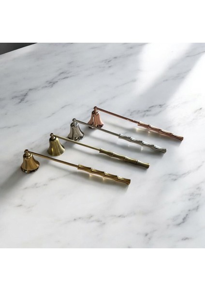 Bambu Saplı Antik Bronz Mum Sönümlü Güzel Dekorasyon Parçası indirimleri