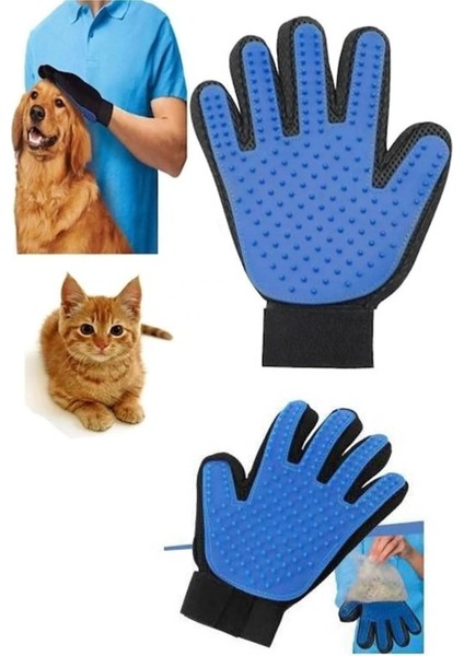 Çok Amaçlı Kedi Köpek Tüy Toplama ve Yıkama Eldiveni