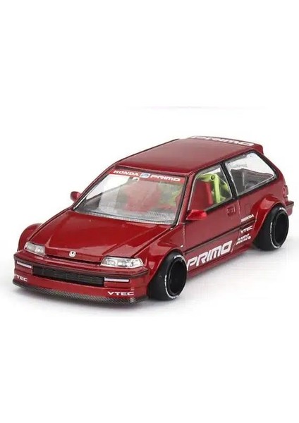 155 Honda Civic (Ef) Kaido Works V2 1/64 Model Araba