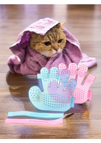 Kedi Fırçası ve Eldiveni, Bakım ve Masaj Aracı, 1 Adet