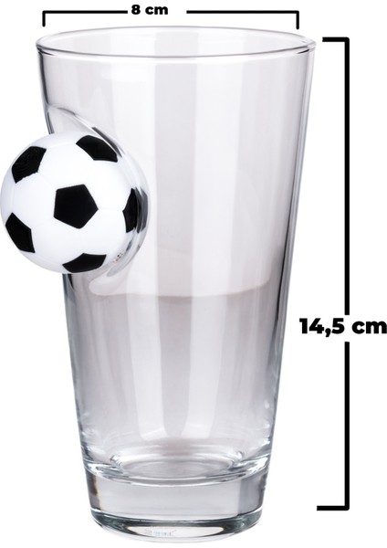 Futbol Toplu Özel Bira Bardağı 455 cc modelleri
