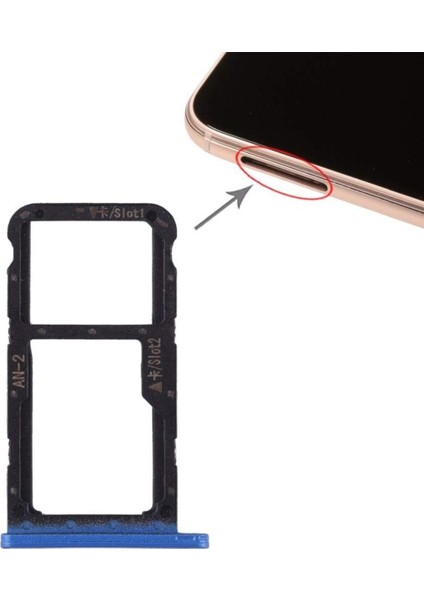 Hw Nova 3e Klein Sim Kart Yuvası Sim Kart Çekmecesi Mavi Renk Ilanı