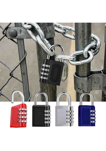 4 Haneli Değişebilir Şifreli 40MM Asma Kilit fiyatları