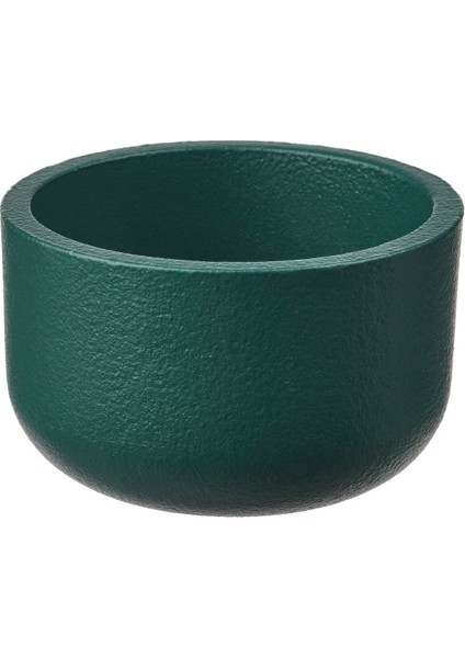 Koyu Turkuaz Tealight Mumluk, 3 Cm, Şık ve Sade Dekoratif Aksesuar