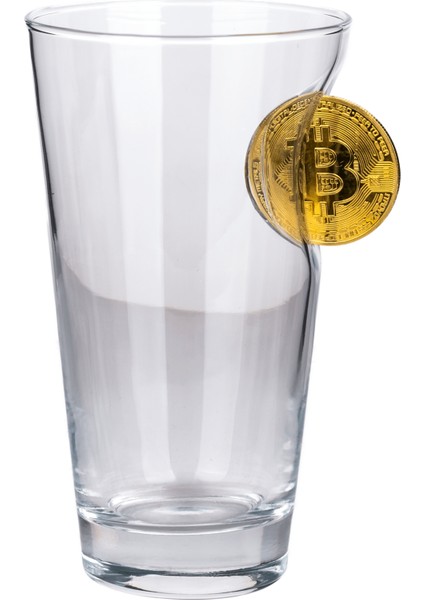 Bitcoin Madeni Para Hediyelik Özel Bira Bardağı 455CC modelleri