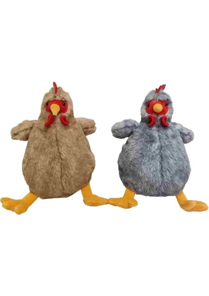 PB31557-23 Peluş Oturan Tavuk 23 cm -1 Adet Stokta Olan Gönderilir