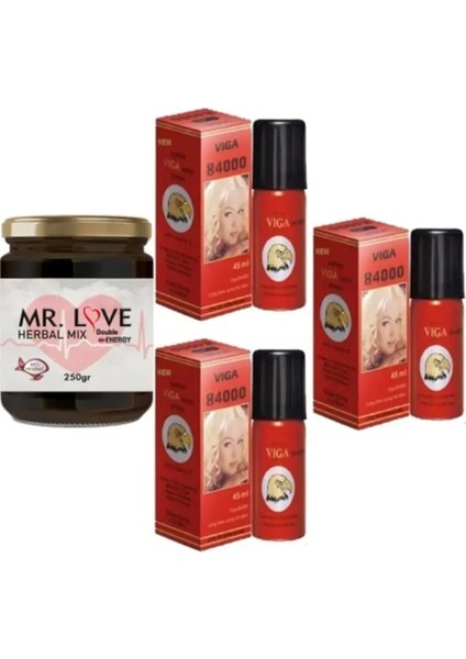 Mr. Love Mrlove Ginsengli 250 gr ve Spray 3 Adet